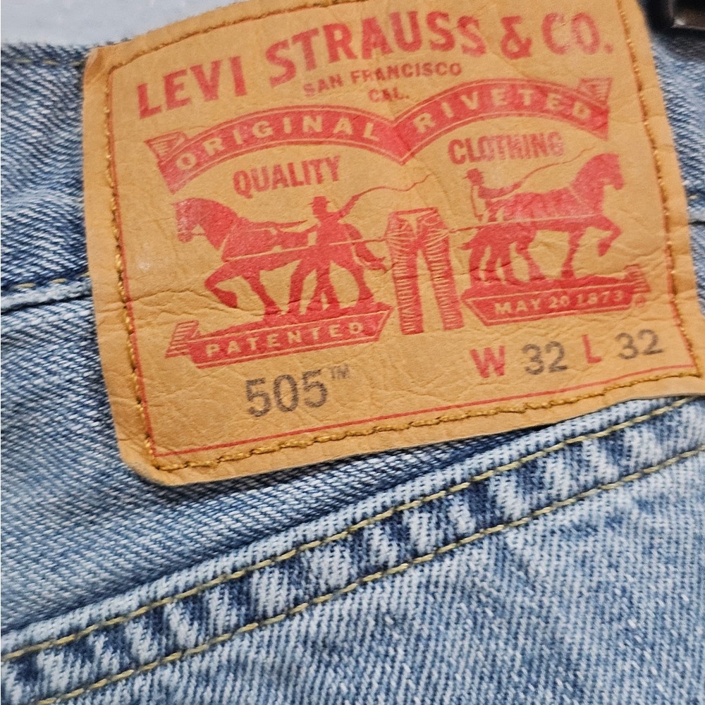 Levi's Light Blue Straight Jeans